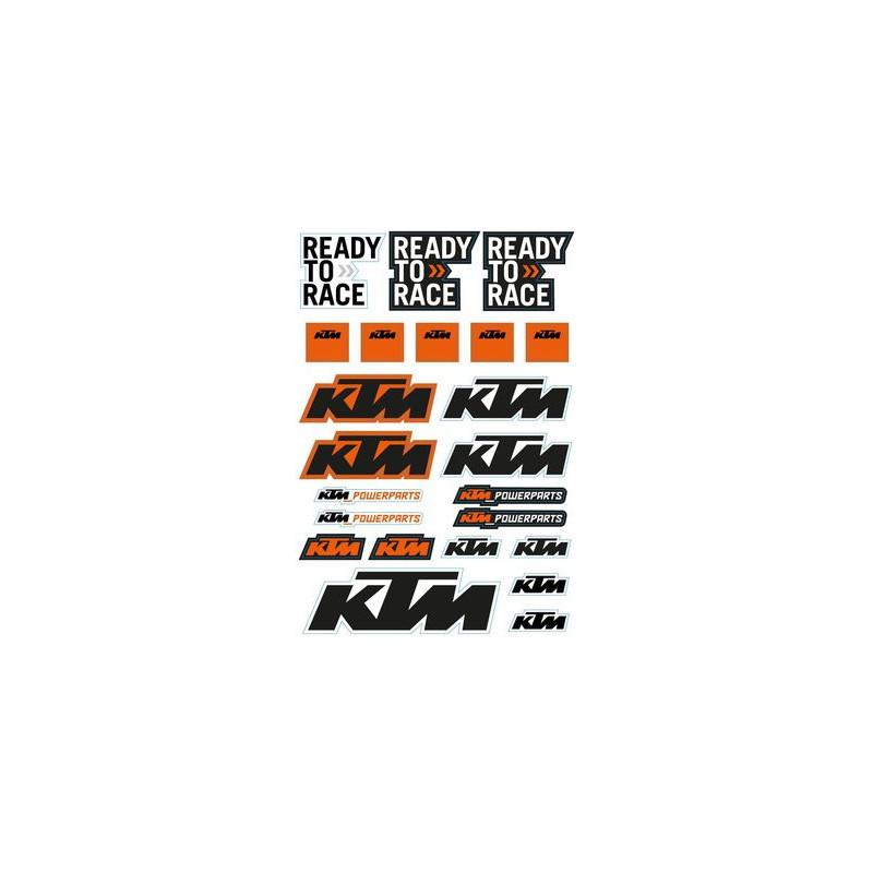 Planche d’autocollants