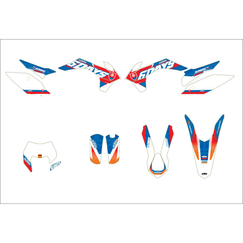 Kit déco Six Days Slovakia