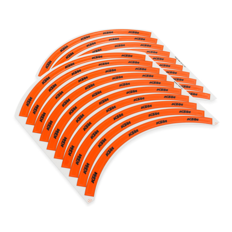 Kit d'autocollants de bord de jante